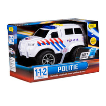 Charger l'image dans la galerie, 112 Serie voiture de police avec son et lumière junior 18 x 10,5 cm blanc