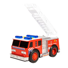 Charger l'image dans la galerie, 112 Camion de pompiers avec son et lumière 18 x 8 x 10,5 cm - petite voiture - véhicules de secours