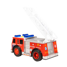 Charger l'image dans la galerie, 112 Camion de pompiers avec son et lumière 18 x 8 x 10,5 cm - petite voiture - véhicules de secours