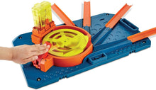 Charger l'image dans la galerie, Hot Wheels Track Builder Unlimited coffret Lancement Express avec boîte de rangement pistes