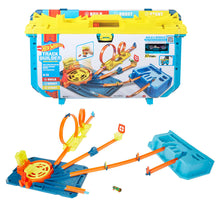 Charger l'image dans la galerie, Hot Wheels Track Builder Unlimited coffret Lancement Express avec boîte de rangement pistes