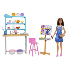 Charger l'image dans la galerie, MATTEL Poupée Barbie Coffret Atelier artistique
