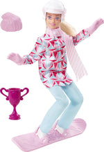 Charger l'image dans la galerie, Poupée Barbie snowboardeuse
