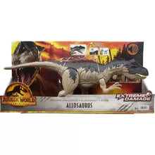 Charger l'image dans la galerie, Mattel Jurassic World Extreme Damage Roarin' Allosaurus