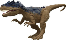 Charger l'image dans la galerie, Mattel Jurassic World Extreme Damage Roarin' Allosaurus