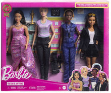 Charger l'image dans la galerie, Pack de 4 Barbie Carrière de l'année Femmes dans les films Poupées mannequins