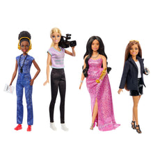 Charger l'image dans la galerie, Pack de 4 Barbie Carrière de l'année Femmes dans les films Poupées mannequins