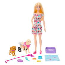 Charger l'image dans la galerie, MATTEL Barbie chien marcheur avec chaise roulante