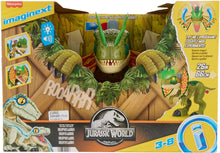 Charger l'image dans la galerie, MATTEL Imaginext Jurassic World Mode Attaque Dilophosaurus