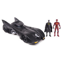 Charger l'image dans la galerie, DC Comics - Batman - Véhicule Batmobile avec figurines Flash et Batman 10cm