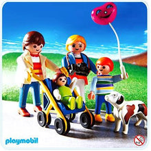 Charger l'image dans la galerie, Playmobil 3209 city life la promenade en famille avec poussette chien et enfants