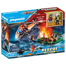 Charger l'image dans la galerie, 70491 Playmobil Rescue Action Coastal Fire Mission