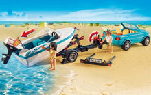 Charger l'image dans la galerie, 71589 Playmobil Pick-up de surfeur avec speedboat PLAYMOBIL