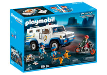 Charger l'image dans la galerie, 9371 Playmobil City Action - Fourgon Blinde Avec Convoyeurs De Fonds