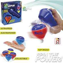 Charger l'image dans la galerie, E-SPIN Toupie tournante avec lanceur électrique Chicos