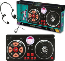 Charger l'image dans la galerie, DeQube table de mixage DJ Set - Avec écouteurs - Pour enfants - Avec boule disco