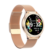 Charger l'image dans la galerie, Montre connectée -Edition Vogue 2024 IP67 avec bracelet milanais couleur OR