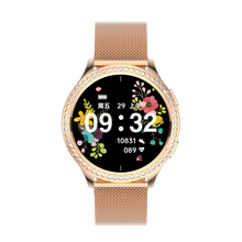 Charger l'image dans la galerie, Montre connectée -Edition Vogue 2024 IP67 avec bracelet milanais couleur OR