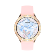 Charger l'image dans la galerie, Montre connectée -Edition Vogue 2024 IP67 avec bracelet en silicone couleur Rose