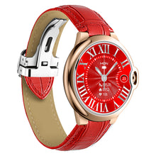 Charger l'image dans la galerie, Montre connectée -Edition Elégance 2024 IP67 avec alliage haute résistance et bracelet en cuir de luxe