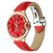 Charger l'image dans la galerie, Montre connectée -Edition Elégance 2024 IP67 avec alliage haute résistance et bracelet en cuir de luxe