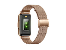 Charger l'image dans la galerie, Montre connectée - Edition Camelia 2024 avec bracelet milanais Couleur OR