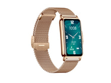 Charger l'image dans la galerie, Montre connectée - Edition Camelia 2024 avec bracelet milanais Couleur OR