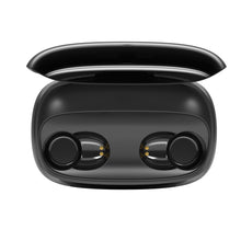 Charger l'image dans la galerie, Ecouteurs sans fil (TWS) Bluetooth 5.0 - affichage LED - sport Edition GAMING + boitier chargeur couleur Noir