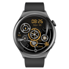 Charger l'image dans la galerie, Montre connectée AMOLED - Edition Amnésia - (avec bracelet silicone) coleur Noir