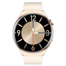 Charger l'image dans la galerie, Montre connectée AMOLED - Edition Amnésia - (avec bracelet silicone) coleur Beige