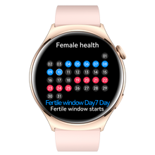 Charger l'image dans la galerie, Montre connectée AMOLED - Edition Amnésia - (avec bracelet silicone) coleur Rose Gold
