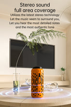 Charger l'image dans la galerie, Enceinte Bluetooth 2en1 TWS 15W lumineuse - Inclus écouteurs sans fils Edition MixParty- Rouge