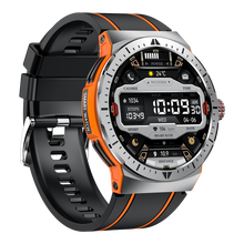 Charger l'image dans la galerie, Montre connectée AMOLED - Edition Arena . écran couleur haute définition de 1,43 pouce - (avec bracelet silicone) couleur Noir Jaune