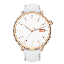 Charger l'image dans la galerie, Montre connectée AMOLED - Edition Saphir (avec bracelet silicone) coleur Rose Gold