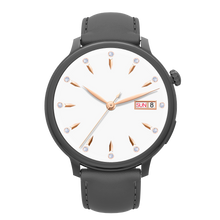 Charger l'image dans la galerie, Montre connectée AMOLED - Edition Saphir (avec bracelet silicone) coleur Noir