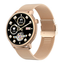 Charger l'image dans la galerie, Montre connectée AMOLED - Edition Saphir- (avec bracelet silicone) coleur Rose Gold