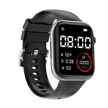 Charger l'image dans la galerie, Montre connectée - Edition Omega-avec bracelet en silicone couleur Noir