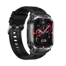 Charger l'image dans la galerie, Montre connectée AMOLED NASA GPS edition Daytona . écran couleur haute définition de 2,01 pouces 240 x 296 pixels- avec bracelet silicone