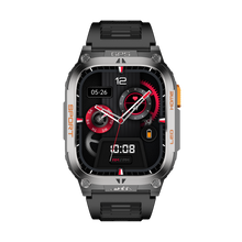 Charger l'image dans la galerie, Montre connectée AMOLED NASA GPS edition Daytona . écran couleur haute définition de 2,01 pouces 240 x 296 pixels- avec bracelet silicone
