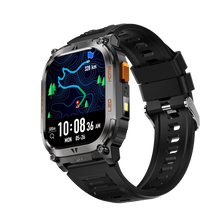 Charger l'image dans la galerie, Montre connectée AMOLED NASA GPS edition Daytona . écran couleur haute définition de 2,01 pouces 240 x 296 pixels- avec bracelet silicone