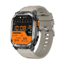 Charger l'image dans la galerie, Montre connectée AMOLED NASA GPS edition Daytona . écran couleur haute définition de 2,01 pouces 240 x 296 pixels- avec bracelet silicone