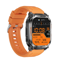 Charger l'image dans la galerie, Montre connectée AMOLED NASA GPS edition Daytona . écran couleur haute définition de 2,01 pouces 240 x 296 pixels- avec bracelet silicone