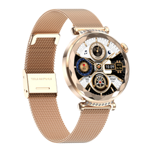 Charger l'image dans la galerie, Montre connectée AMOLED- Edition Zénith Argent (avec bracelet milanais)