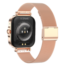 Charger l'image dans la galerie, Montre connectée AMOLED- Edition Véga (avec bracelet milanais) couleur Or