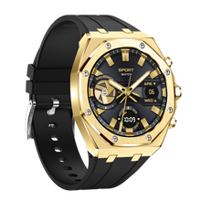 Charger l'image dans la galerie, Montre connectée AMOLED NASA édition Arizona écran couleur haute définition (avec bracelet silicone) couleur cadran OR