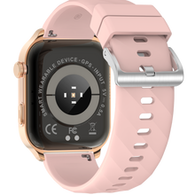Charger l'image dans la galerie, Montre connectée GPS edition VIVA-PRO écran haute définition avec un Verre de protection 2.5D bracelet silicone couleur Rose
