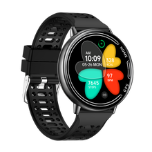 Charger l'image dans la galerie, Montre connectée GPS intégré, fonction d'appel Bluetooth- Modes sportifs Edition GALAXY 2026 - avec bracelet silicone couleur Noir