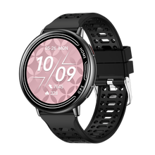 Charger l'image dans la galerie, Montre connectée GPS intégré, fonction d'appel Bluetooth- Modes sportifs Edition GALAXY 2026 - avec bracelet silicone couleur Noir
