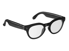 Charger l'image dans la galerie, Lunettes connectées Mogie.Caméra - Modèle Elara - Branches noires avec monture noire et verres photochromiques Branche tactile - Caméra - Chat GPT - Verres photochromiques - Branche tactile - Gestion playlist et appels - Bluetooth - Assistant vocal