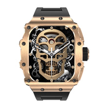 Charger l'image dans la galerie, Montre connectée NASA AMOLED IP67 Grand écran résolution haute définition bracelet en silicone couleur Noir cadran Or